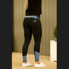 BARE Performance Riding Tights with FULL SEAT silicone grip - Basalt