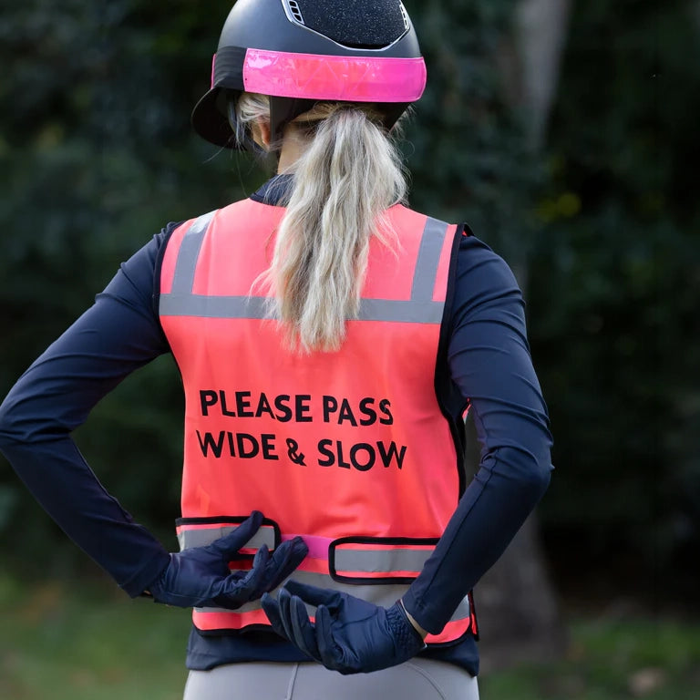 Hi Vis Riding Vest by Woof Wear