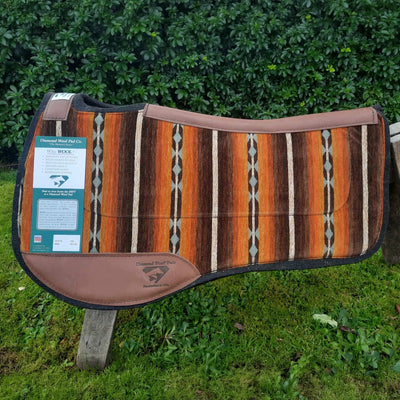 ER84 Diamond Wool Endurance Contoured Ranch Pad 1/2 inch thick - SQUARE