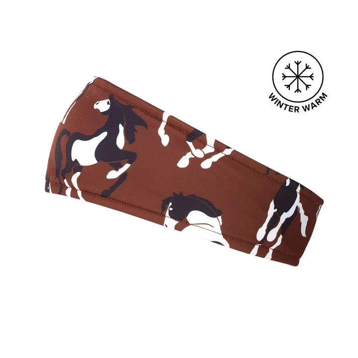 KERRITS On Course Fleece headband - Ginger Mod Mares