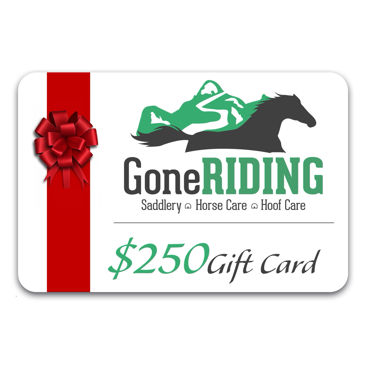 Gone RIDING eGift Card - $250