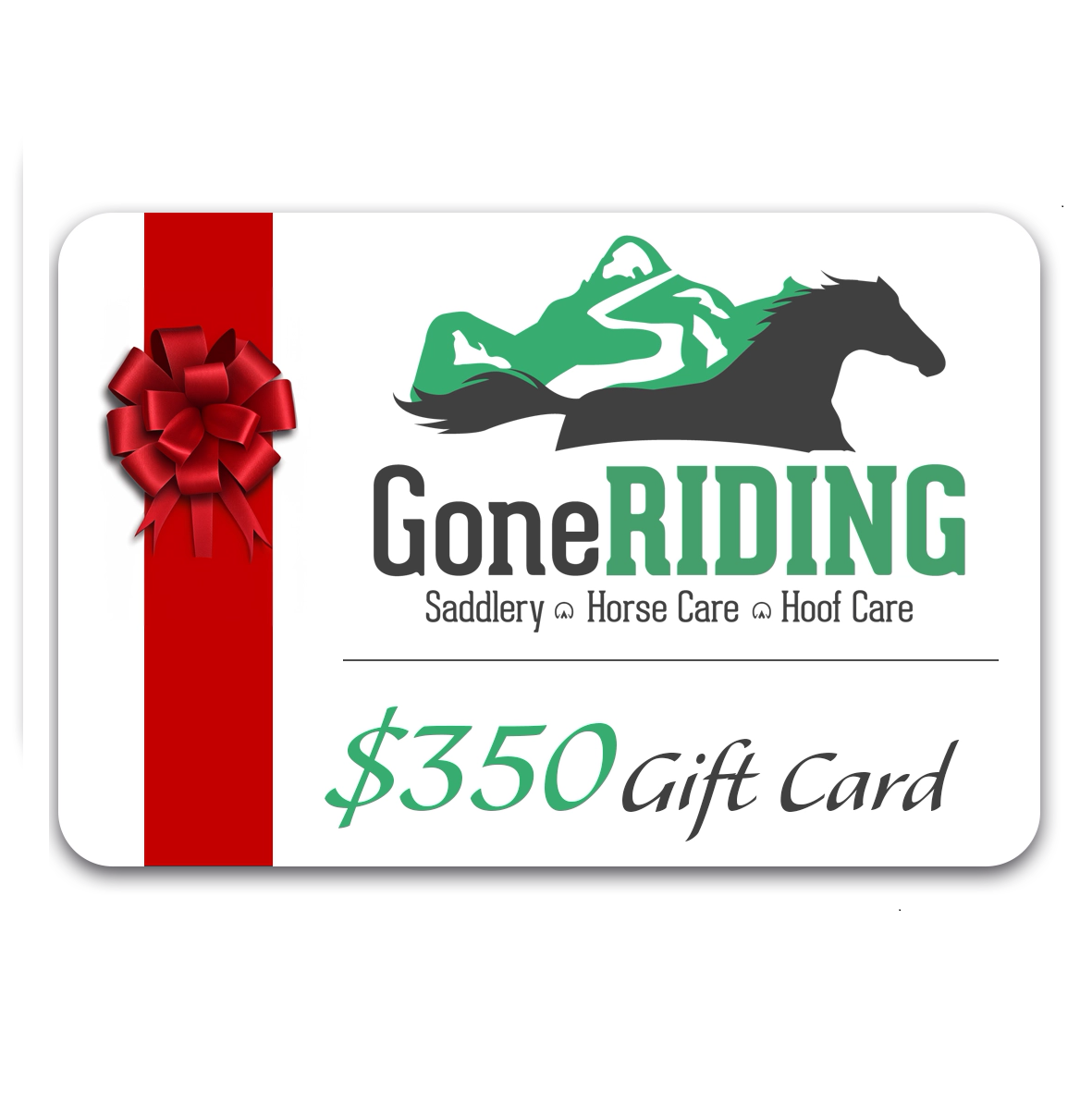 Gone RIDING eGift Card - $350