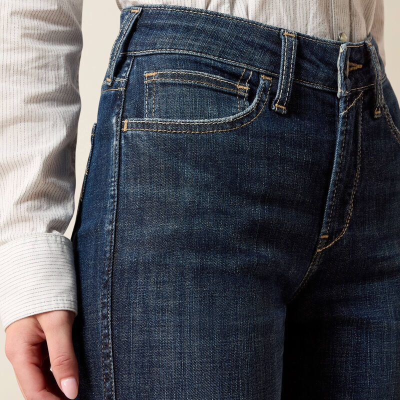Ariat Womens VIVIENNE SLIM TROUSER HIGH RISE Jean - Colour: PLUMAS