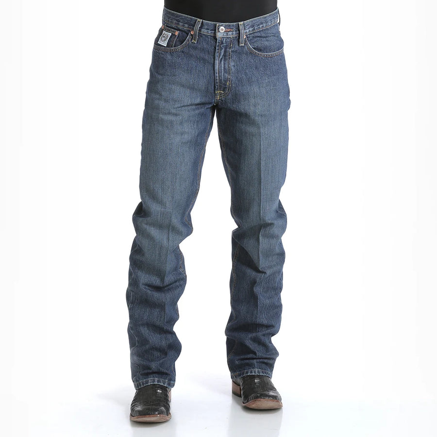 CINCH Mens WHITE DARK 34" LEG jeans - MB92834013