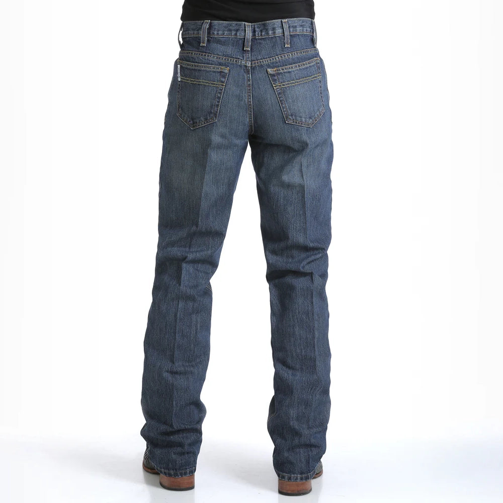 CINCH Mens WHITE DARK 34" LEG jeans - MB92834013
