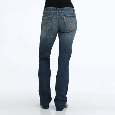 CINCH Womens ADA Mid Rise, Relaxed Fit Jeans L Leg (34") - MJ80252071