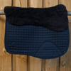 Deluxe Merino Saddle Pad - Bare Equestrian - NAVY