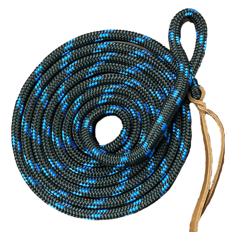 Nungar Knots Lead 12mm x 12FT Clipless - BLACK/BLUE