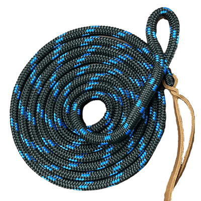 Nungar Knots Lead 12mm x 12FT Clipless - BLACK/BLUE