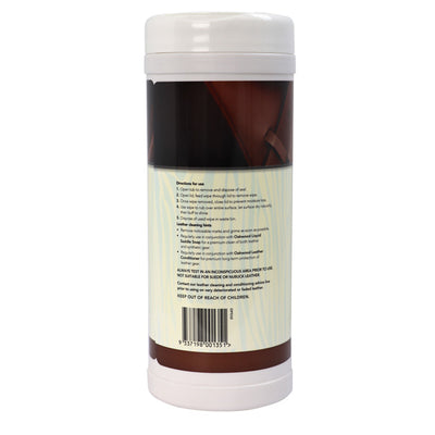 Oakwood Leather & Synthetic Wipes - 30 wipes