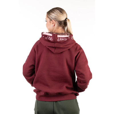 BURGUNDY HOODIE by HITCHLEY & HARROW - HD20