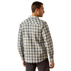 ARIAT MENS HAMPTON RETRO FIT LONG SLEEVE SHIRT - NAVY