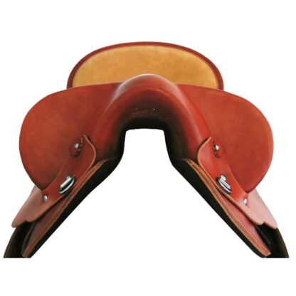 Sunset Drafter Fender Half Breed QH TREE Saddle by Toowoomba Saddlery with Turned Fenders