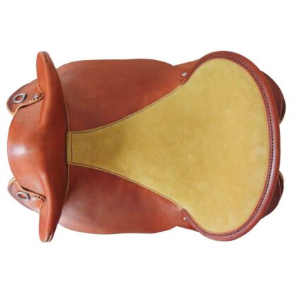 Sunset Drafter Fender Half Breed QH TREE Saddle by Toowoomba Saddlery with Turned Fenders