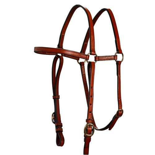 Classic 5-8 inch EXTENDED HEAD Barcoo Bridle by Sidney Hamilton