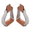 Aluminium Oxbows with Leather Covered Tread and Topbar