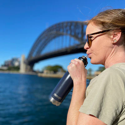 SPORTS LID WITH STRAW - SUITS 500ML MOON WATER BOTTLES