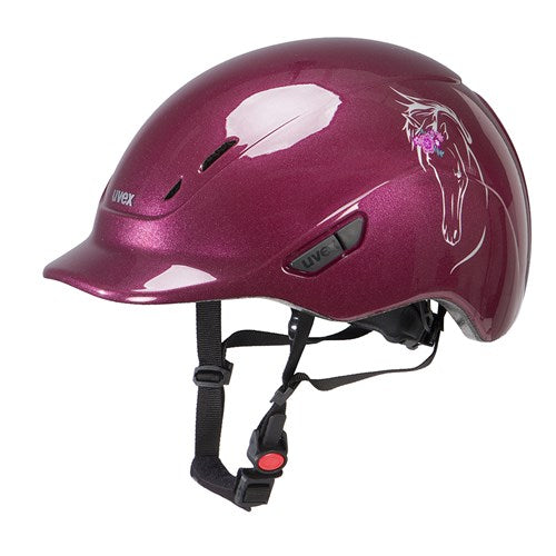 Kiddox Riding Helmet - Flower Shine