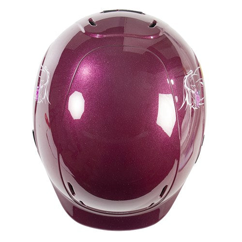Kiddox Riding Helmet - Flower Shine