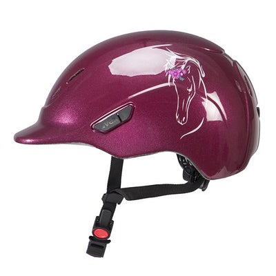 Kiddox Riding Helmet - Flower Shine