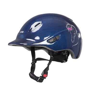 Kiddox Riding Helmet - Flower Shine