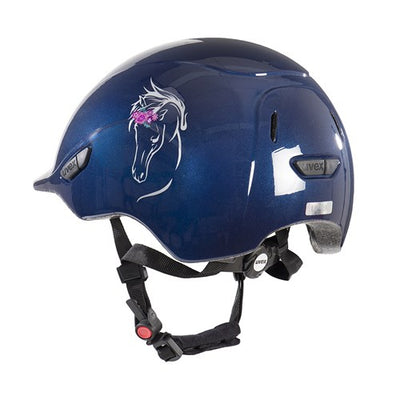 Kiddox Riding Helmet - Flower Shine