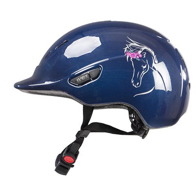 Kiddox Riding Helmet - Flower Shine