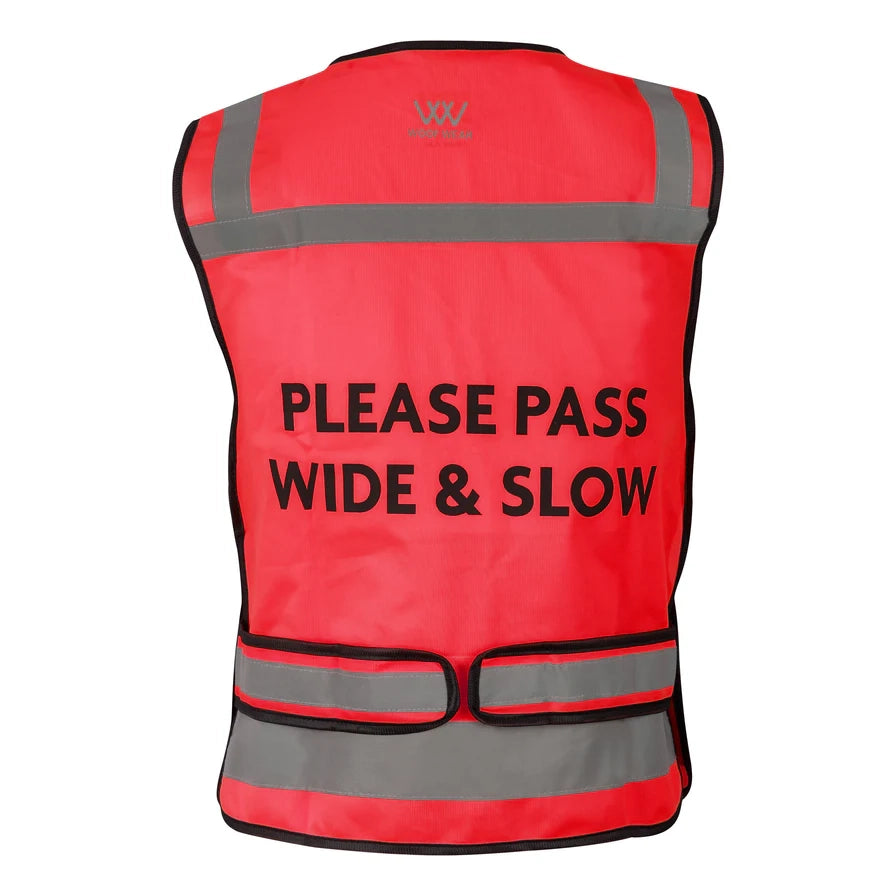 Hi Vis Riding Vest by Woof Wear