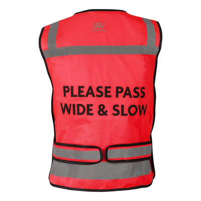 Hi Vis Riding Vest by Woof Wear