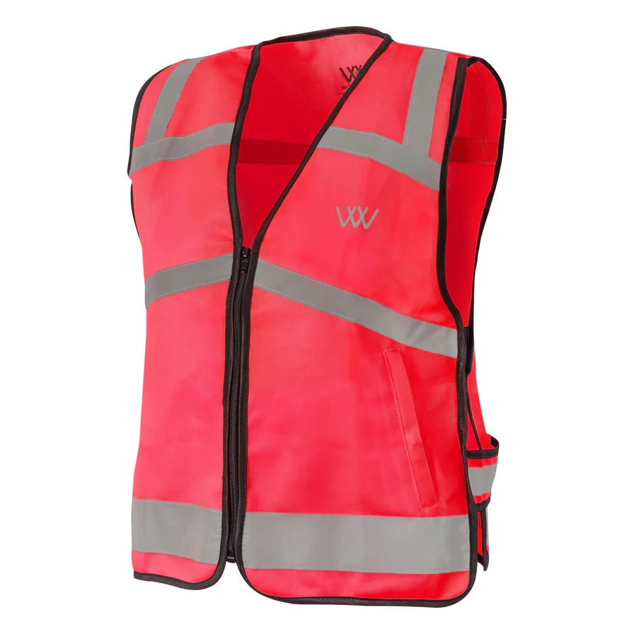 Hi Vis Riding Vest by Woof Wear