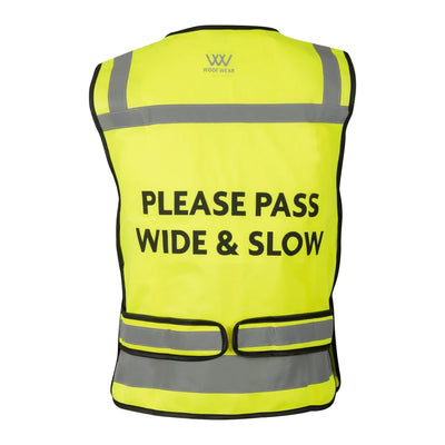 Hi Vis Riding Vest by Woof Wear