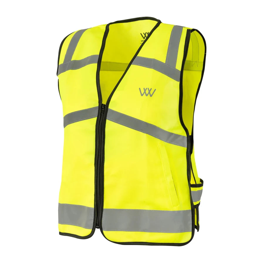 Hi Vis Riding Vest by Woof Wear