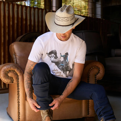 Wrangler HUDSON Bangora Hat - Natural Coffee