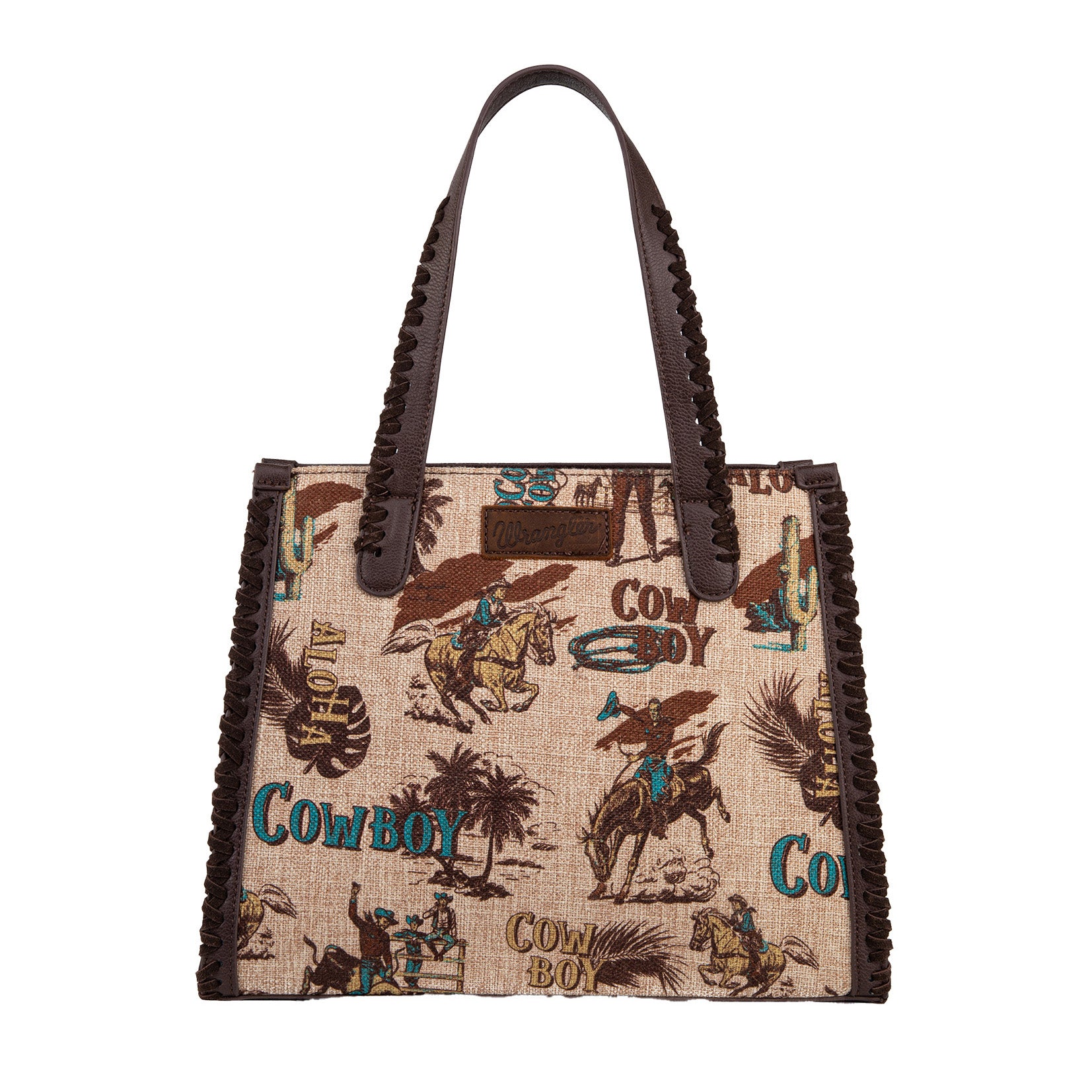 Wrangler  Printed CANVAS TOTE BAG