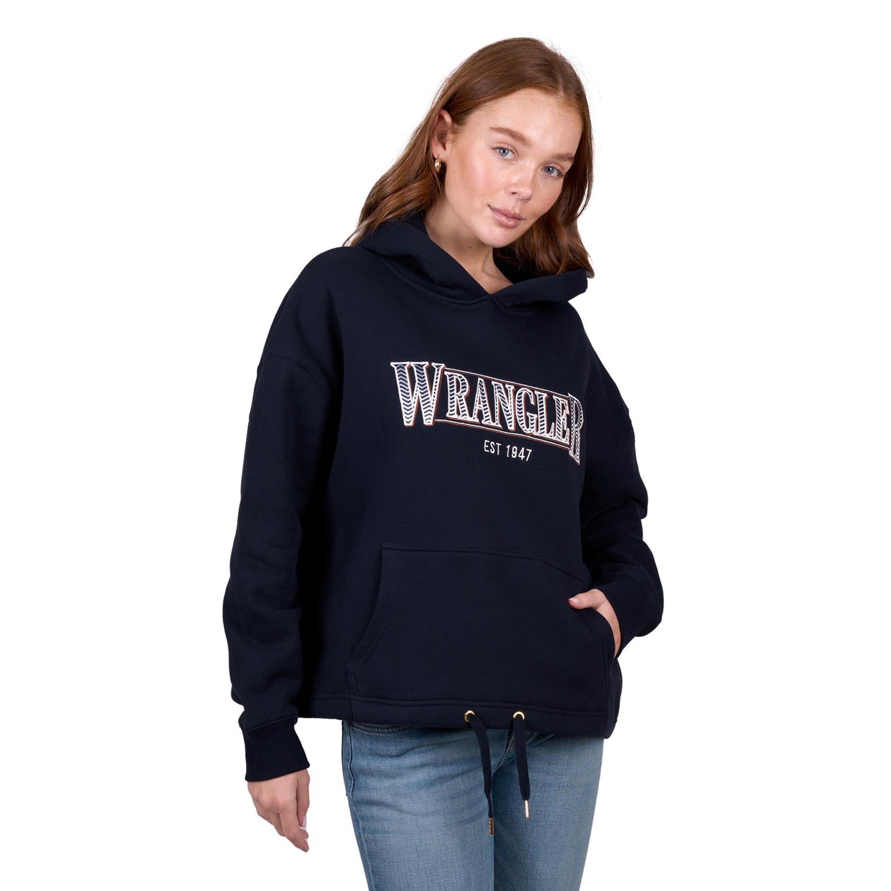 Wrangler Womens SAMMY HOODIE - DARK NAVY