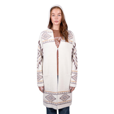 Wrangler Womens ERICA CARDIGAN - CREAM