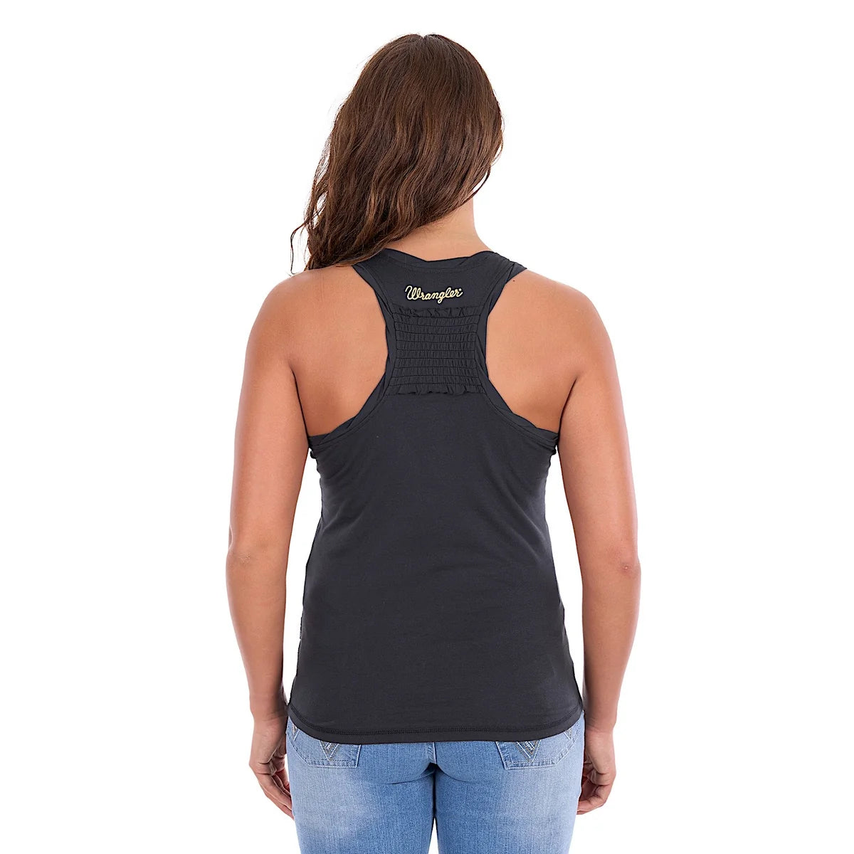 Wrangler Womens JASMINE Tank Top - Charcoal