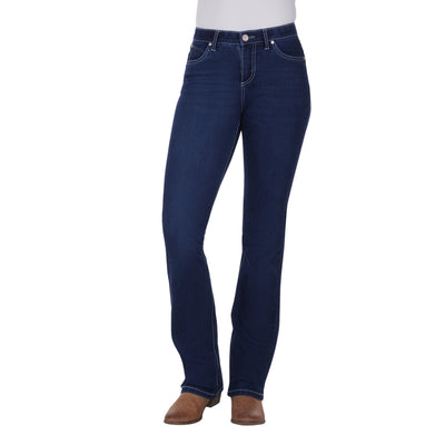 Wrangler Womens Riding Jeans Q BABY BOOTY UP - Boot Scootin