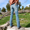 Wrangler Womens PAIGE HI RISE Jeans, 34 Leg - Colour: Faded Sky