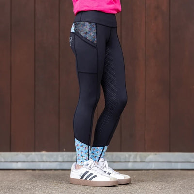 Youth Performance Riding Tights - CAROUSEL