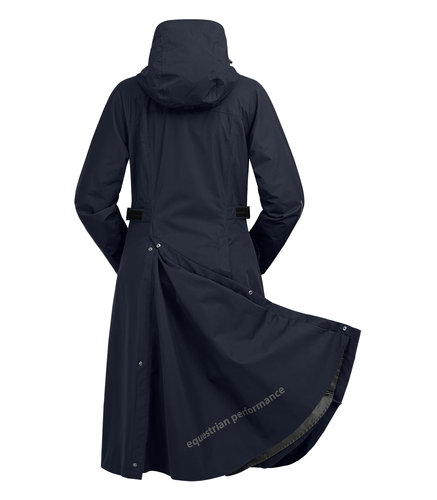 ELT Fehmarn LONG Riding Raincoat - Night Blue