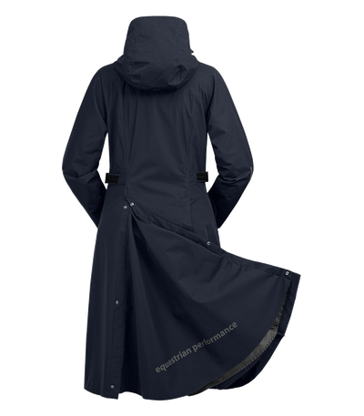 ELT Fehmarn LONG Riding Raincoat - Night Blue