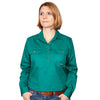 JCA Womens Jahna Work Shirt 1/2 Button
