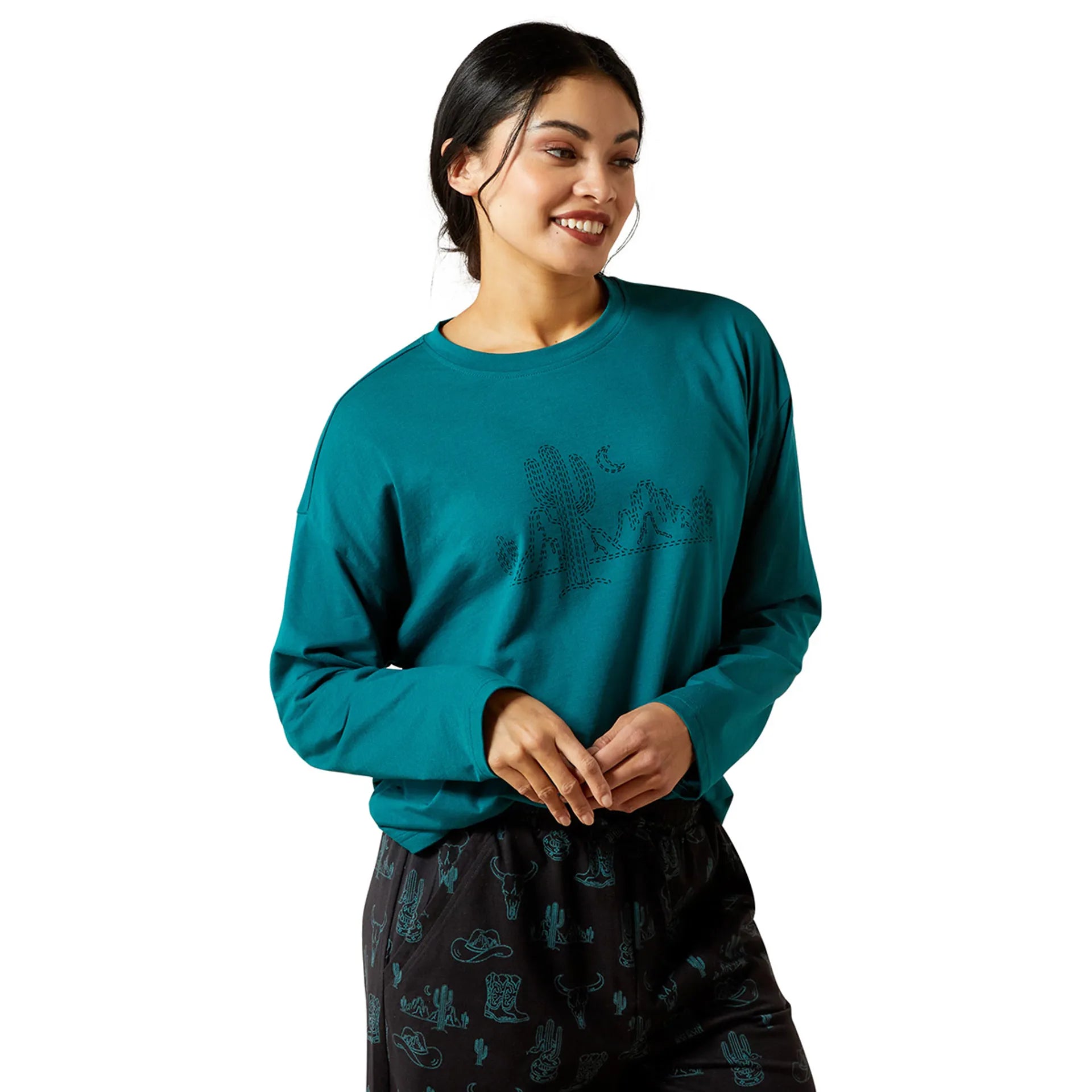 Ariat Womens Dreams PAJAMA SET - Deserted Print