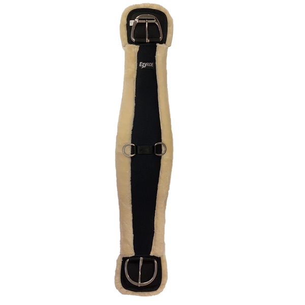 Sangle Arrière En Cuir Western Sculptée à La Main - Ridex, Latigo, Pour Cheval