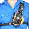 Two Ants Compact Phone & Radio Chest Shoulder HOLSTER - Left Side