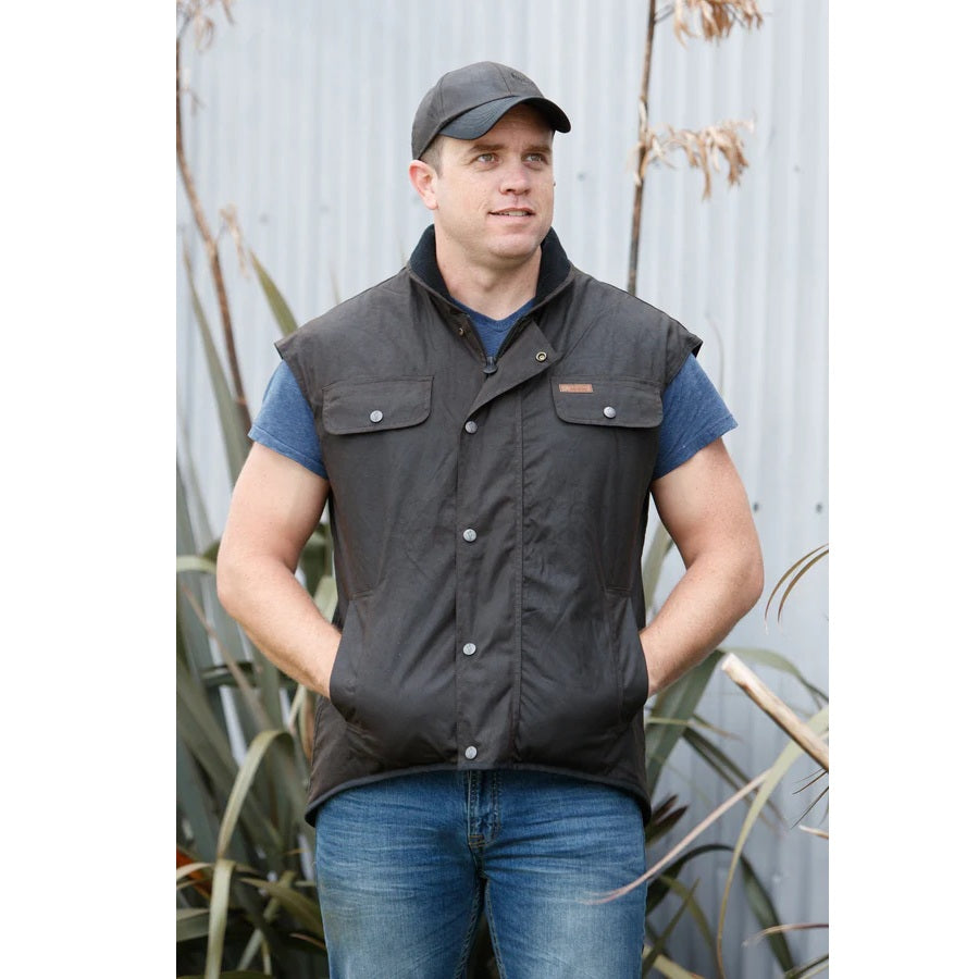 Outback Unisex Oilskin Vest