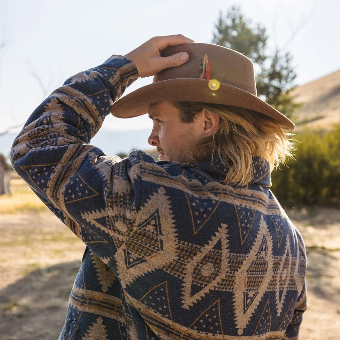COOPER RIVER Wool Hat Colour: Dark Brown by Outback Trading Company