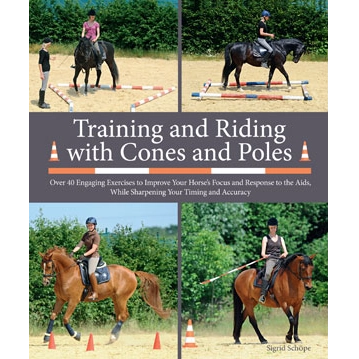 Training & Riding with Cones and Poles - Hardback Flip - Gone RIDING