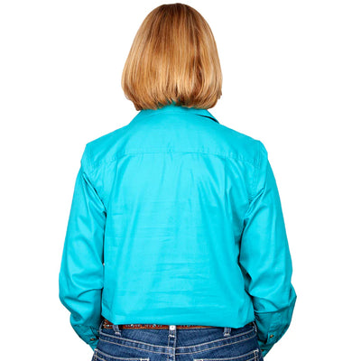 JCA Womens Jahna Work Shirt 1/2 Button